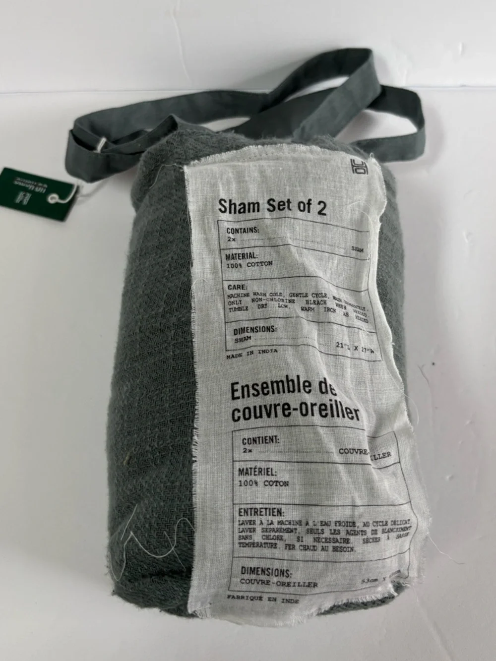 NWT Urban Outfitters Cozy Slub Sham Set